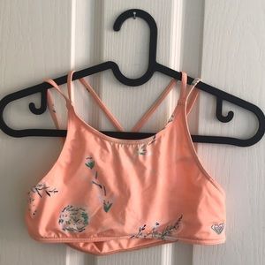 Roxy//peach bakini